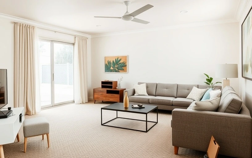 Clearing furniture for carpet cleaning